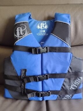 Youth Blue Life Jacket Vest
